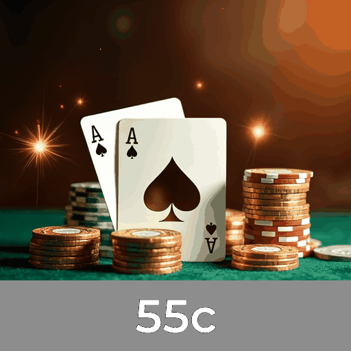 55c: Slots-Grandes Prêmios, Jogos de Mesa-Variedade Superior, Dealers ao Vivo-Experiência Imersiva